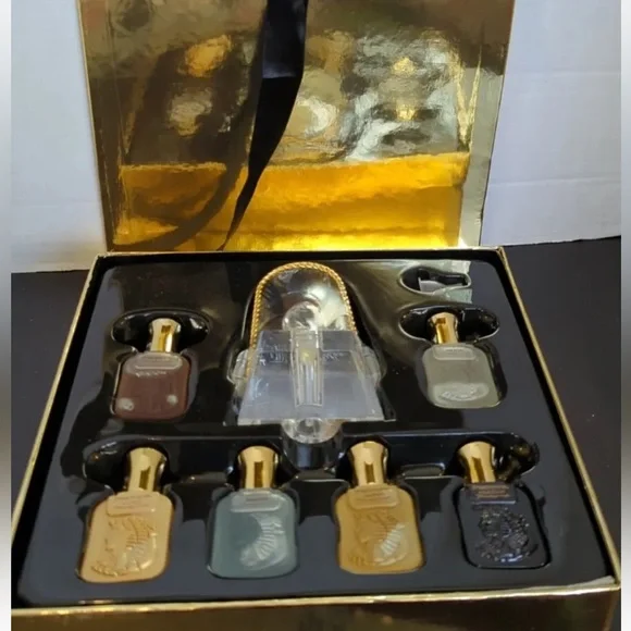 Marilyn Miglin Perfume Gift with Crystal Refillable Bottle 6 Scents BNIB - Picture 1 of 6